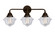 Bathroom Fixtures Three Lights by Innovations ( 405 | 288-3W-OB-G532 Nouveau 2 ) 