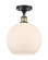 Semi-Flush Mts. Glass Down by Innovations ( 405 | 516-1C-BAB-G121-10-LED Ballston ) 