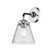 Sconces Single Glass by Innovations ( 405 | 284-1W-BPN-G64-LED Nouveau ) 
