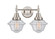 Bathroom Fixtures Two Lights by Innovations ( 405 | 447-2W-SN-G534-LED Caden ) 