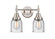 Bathroom Fixtures Two Lights by Innovations ( 405 | 447-2W-SN-G54-LED Caden ) 