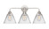 Bathroom Fixtures Three Lights by Innovations ( 405 | 288-3W-PC-G42 Nouveau 2 ) 