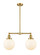 Linear/Island 2 Light Bar by Innovations ( 405 | 209-SG-G201-8-LED Franklin Restoration ) 