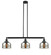Linear/Island 3 Light Bar by Innovations ( 405 | 213-BK-G78-LED Franklin Restoration ) 