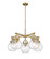 Mid. Chandeliers Geometric/Linear by Innovations ( 405 | 410-5CR-BB-G410-7SDY Downtown Urban ) 