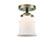Semi-Flush Mts. Glass Down by Innovations ( 405 | 284-1C-BAB-G181S Nouveau ) 