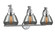 Bathroom Fixtures Three Lights by Innovations ( 405 | 515-3W-PC-G173-LED Franklin Restoration ) 