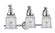 Bathroom Fixtures Three Lights by Innovations ( 405 | 515-3W-PC-G182 Franklin Restoration ) 