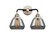 Bathroom Fixtures Two Lights by Innovations ( 405 | 288-2W-BPN-G173-LED Nouveau 2 ) 