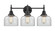 Bathroom Fixtures Three Lights by Innovations ( 405 | 447-3W-BK-G72 Caden ) 