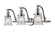 Bathroom Fixtures Three Lights by Innovations ( 405 | 515-3W-PC-G184S Franklin Restoration ) 