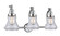 Bathroom Fixtures Three Lights by Innovations ( 405 | 515-3W-PC-G192 Franklin Restoration ) 