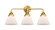 Bathroom Fixtures Three Lights by Innovations ( 405 | 288-3W-SG-G41 Nouveau 2 ) 