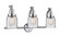 Bathroom Fixtures Three Lights by Innovations ( 405 | 515-3W-PC-G54 Franklin Restoration ) 