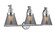 Bathroom Fixtures Three Lights by Innovations ( 405 | 515-3W-PC-G63 Franklin Restoration ) 