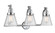 Bathroom Fixtures Three Lights by Innovations ( 405 | 515-3W-PC-G64 Franklin Restoration ) 