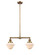 Linear/Island 2 Light Bar by Innovations ( 405 | 209-BB-G531-LED Franklin Restoration ) 