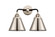 Bathroom Fixtures Two Lights by Innovations ( 405 | 288-2W-BPN-M13-PN-LED Nouveau 2 ) 