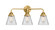 Bathroom Fixtures Three Lights by Innovations ( 405 | 288-3W-SG-G62-LED Nouveau 2 ) 