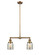 Mid. Chandeliers Glass Down by Innovations ( 405 | 209-BB-G58 Franklin Restoration ) 