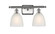 Bathroom Fixtures Two Lights by Innovations ( 405 | 516-2W-SN-G381-LED Ballston ) 