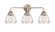 Bathroom Fixtures Three Lights by Innovations ( 405 | 288-3W-SN-G172 Nouveau 2 ) 