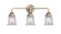 Bathroom Fixtures Three Lights by Innovations ( 405 | 288-3W-SN-G182S Nouveau 2 ) 