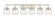 Bathroom Fixtures Five+Lights by Innovations ( 405 | 423-6W-SN-G410-6CL Downtown Urban ) 