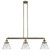 Linear/Island 3 Light Bar by Innovations ( 405 | 213-AB-G42 Franklin Restoration ) 