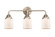 Bathroom Fixtures Three Lights by Innovations ( 405 | 288-3W-SN-G51 Nouveau 2 ) 