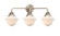 Bathroom Fixtures Three Lights by Innovations ( 405 | 288-3W-SN-G531-LED Nouveau 2 ) 