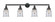 Bathroom Fixtures Four Lights by Innovations ( 405 | 215-BK-G184-LED Franklin Restoration ) 