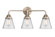 Bathroom Fixtures Three Lights by Innovations ( 405 | 288-3W-SN-G64 Nouveau 2 ) 