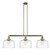 Linear/Island 3 Light Bar by Innovations ( 405 | 213-AB-G713-L-LED Franklin Restoration ) 
