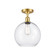 Semi-Flush Mts. Directional by Innovations ( 405 | 516-1C-SG-G122-10 Ballston ) 