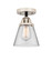 Semi-Flush Mts. Glass Down by Innovations ( 405 | 288-1C-BPN-G62-LED Nouveau 2 ) 