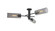 Semi-Flush Mts. Multi-port/Cluster by Innovations ( 405 | 434-3F-BK-G434-12SM Downtown Urban ) 