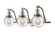 Bathroom Fixtures Three Lights by Innovations ( 405 | 515-3W-SN-G204-6 Franklin Restoration ) 