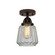 Semi-Flush Mts. Glass Down by Innovations ( 405 | 288-1C-OB-G142 Nouveau 2 ) 