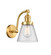 Sconces Single Glass by Innovations ( 405 | 515-1W-SG-G64-LED Franklin Restoration ) 