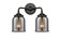 Bathroom Fixtures Two Lights by Innovations ( 405 | 284-2W-OB-G53 Nouveau ) 