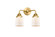 Bathroom Fixtures Two Lights by Innovations ( 405 | 288-2W-SG-G51-LED Nouveau 2 ) 