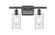 Bathroom Fixtures Two Lights by Innovations ( 405 | 516-2W-OB-G802-LED Ballston ) 