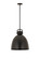 Pendants Metal Shade by Innovations ( 405 | 410-1SL-BK-M412-14BK Downtown Urban ) 