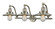 Bathroom Fixtures Three Lights by Innovations ( 405 | 515-3W-SN-M2-LED Franklin Restoration ) 