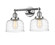 Bathroom Fixtures Two Lights by Innovations ( 405 | 208-PC-G713 Franklin Restoration ) 