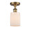 Semi-Flush Mts. Drum Shade by Innovations ( 405 | 516-1C-BB-G341 Ballston ) 