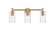 Bathroom Fixtures Three Lights by Innovations ( 405 | 434-3W-BB-G434-7DE Downtown Urban ) 