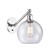 Sconces Single Glass by Innovations ( 405 | 317-1W-PC-G124-8-LED Ballston ) 