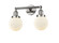 Bathroom Fixtures Two Lights by Innovations ( 405 | 208-PN-G201-6-LED Franklin Restoration ) 